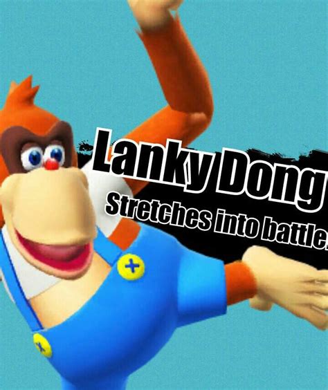 Lanky Kong 4 Smush Leak Not Clickbait Smash Amino