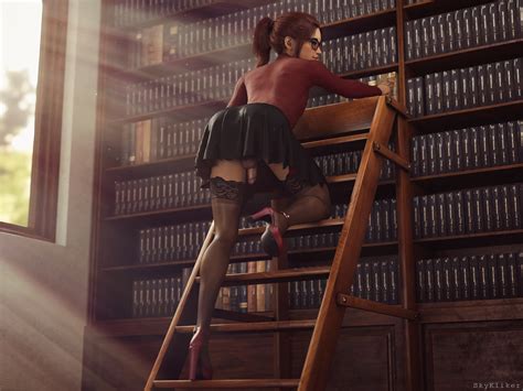 Librarian Jessie By Skykliker Hentai Foundry