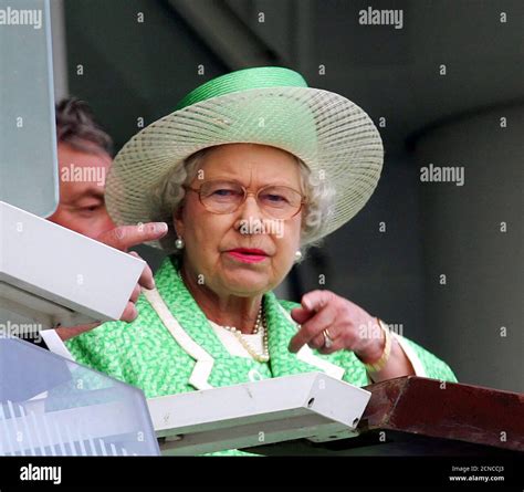 Her Majesty Queen Elizabeth Ii And The Duke Of Edinburghthe Derby