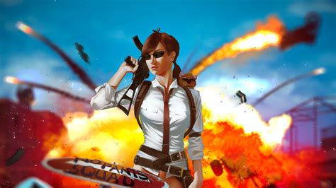 Pubg Gun Girl 4k Hd Games 4k Wallpapers Images Backgrounds Photos And Pictures