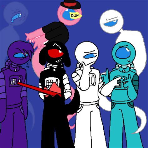 Pixilart Among Us Crew Base Oc By Cyanandlarry