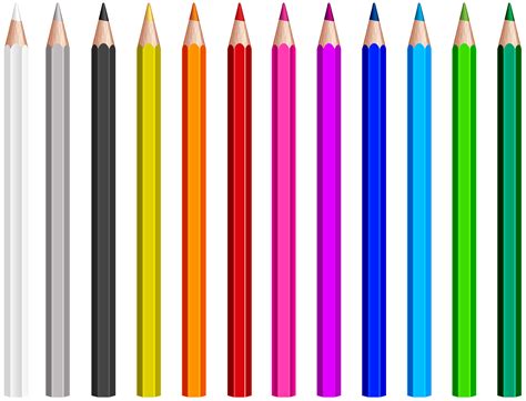 Colored Pencil Clip Art 20 Free Cliparts Download Images On
