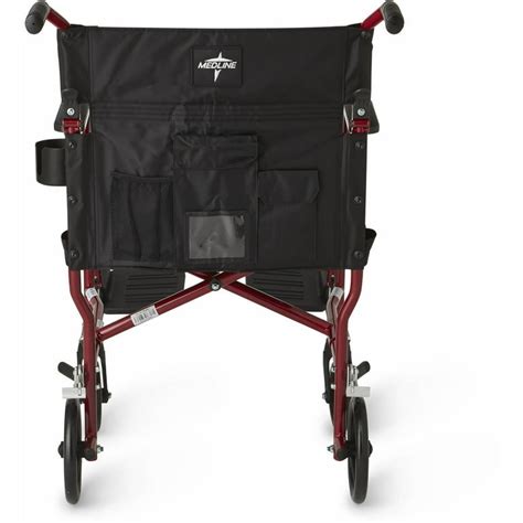 Medline Ultra Lightweight Transport Wheelchair Shelly Lighting