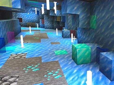 Bedrock The Crystal Ice Cave Minecraft