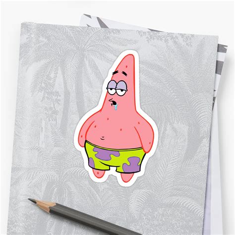 Stupid Patrick Stickers By Sandis008 Redbubble