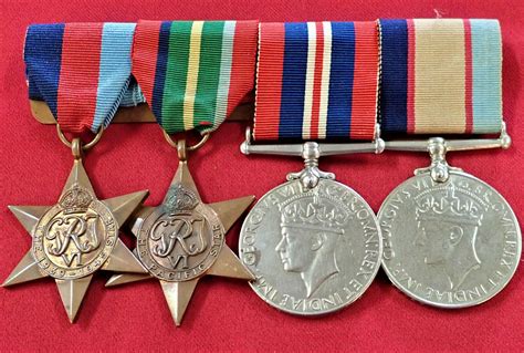 Named Ww2 War Medals Australian Air Force Moore Original Anzac Raaf