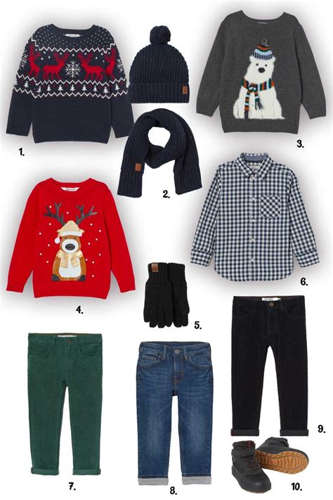 Cute Holiday Outfits For Boys Double Arrow Designs