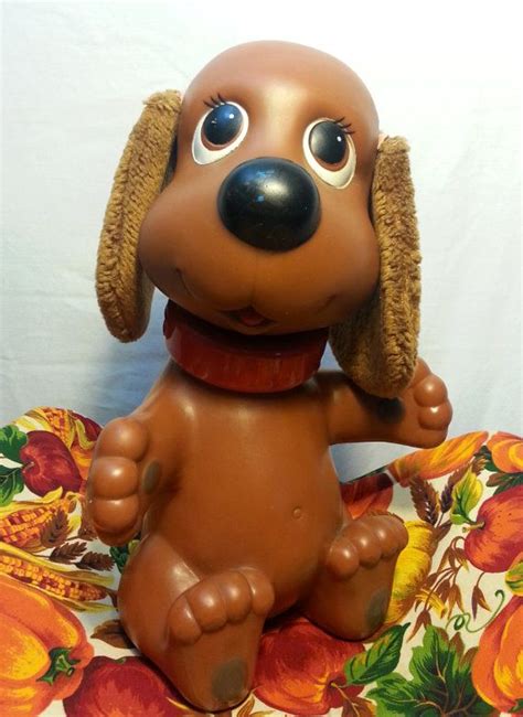 Shop ebay for great deals on pound puppies stuffed animals. Vintage Pound Puppy 80s Large plastic Rare Brown dog collectible cute 1980 turns head | Pound ...