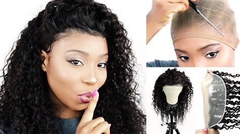 lace front wig installation creation customization step by step tutorial unice hair youtube