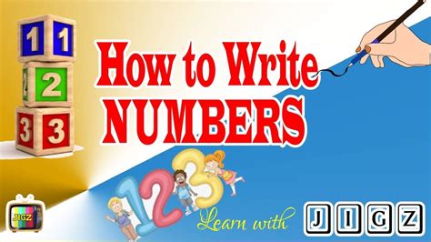 How To Write Numbers 1 10 Paano Isulat Ang Bilang Isa Hanggang