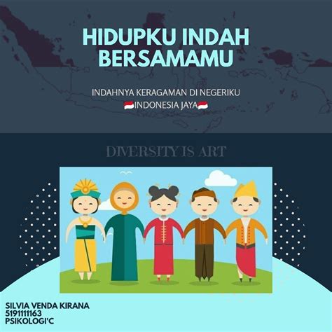 Poster Keberagaman Indonesia Mudah Dikdasmen