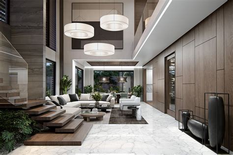 Soho 3 Residence On Behance Living Room Design Modern Home Room Design