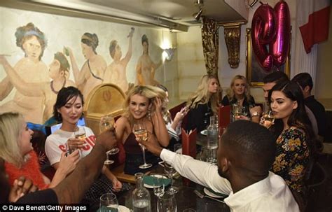 Tallia Storm Celebrates Her 19th Birthday In London Daily Mail Online