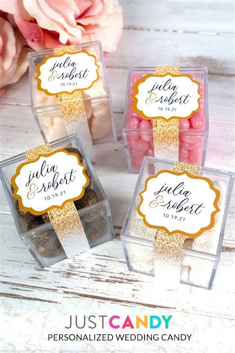 Personalized Wedding Reception Favors Wedding Reception Candy Artofit