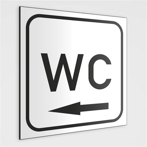 Was gehort in welche tonne info schilder zum ausdrucken. WC Hinweisschild,WC Schild mit Richtungspfeil links,