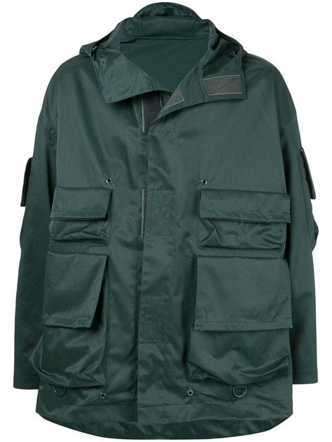 Undercover Military Styled Coat Green Military Style Coats Classic
