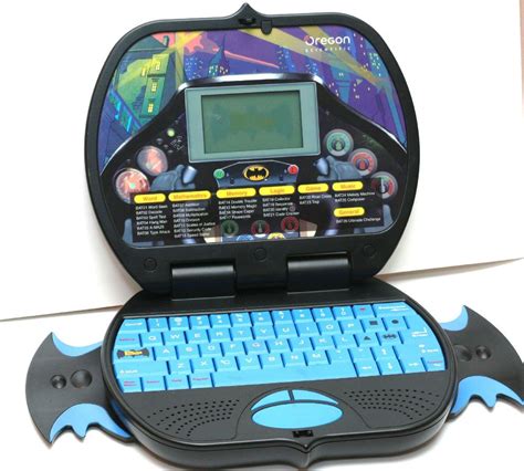 Oregon Scientific Batman Power Wing Toy Laptop Computer Educational