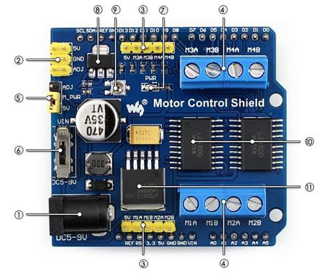 Arduino Motor Control Shield