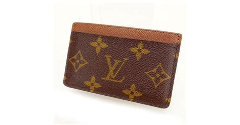 We did not find results for: Louis Vuitton Business Card Holder Monogram Unisexused Y732 in Brown - Lyst