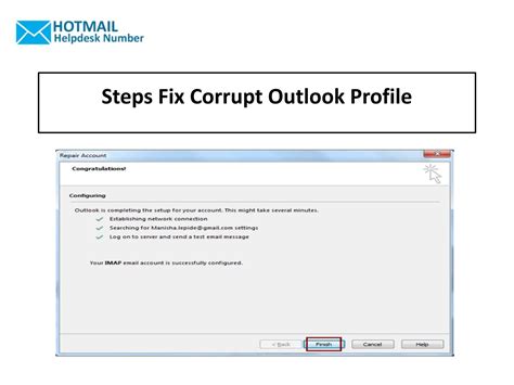 How To Fix Corrupt Outlook Profile By Hotmailhelpdesknumber Issuu