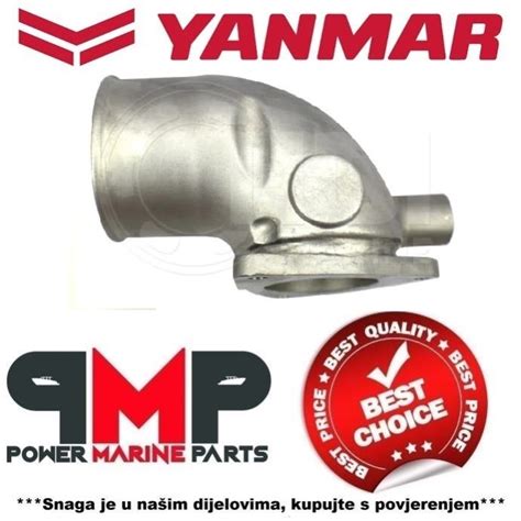 Exhaust Elbow For Yanmar 4lh Te And 4lh Hte 119171 13490