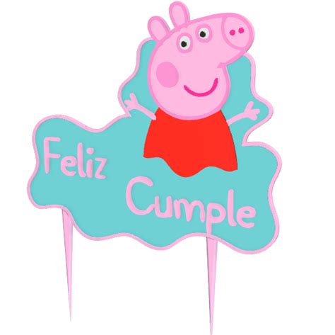 Topper Peppa Pig Png