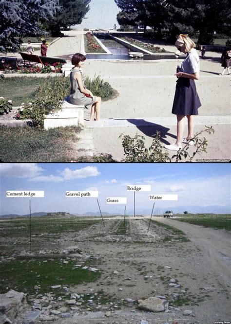 Ravages Of War Afghanistans Paghman Gardens Before And After Rawa News