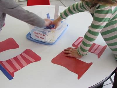 I like to add practical life skills like transferring to subject areas such as math and language, too. Linky up to Dr. Seuss week in preschool - Teach Preschool