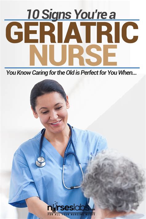10 Signs Youre A Geriatric Nurse We Can All Agree With 10