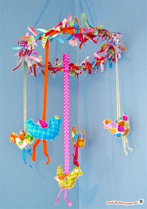 How To Make Hanging Bird Mobiles