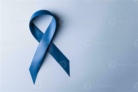 Ai Generated Periwinkle Blue Ribbon Awareness With Color Bow On Woman S Hand For Stomach And