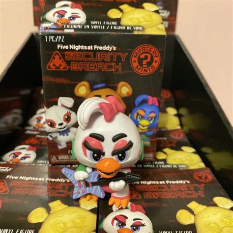 Funko Mystery Minis Five Nights At Freddy S Fnaf Security Breach Glamrock Chica Picclick