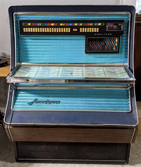 Wurlitzer Americana 3700 Jukebox W Records Ithaca Vintage