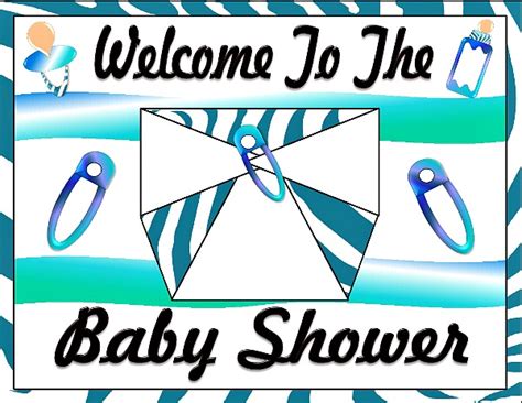 Printable Baby Boy Shower Decorations Printable Baby Shower Supplies