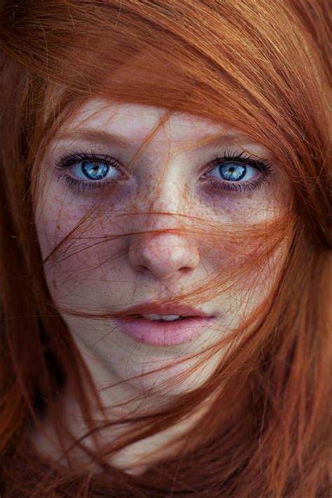 Beautiful Portraits Of Redheaded Models Are Bursting With Summer S