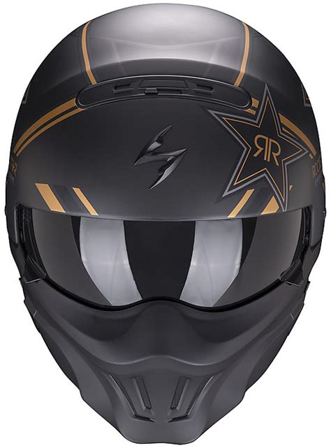 The streets can be tough. CrossOver Street Fight Helmet Scorpion Motorcycle Exo ...