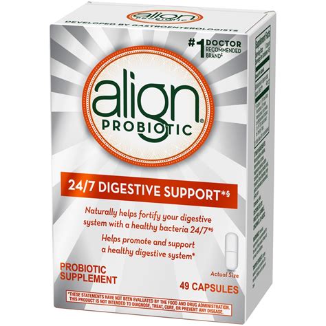 Align Probiotic Supplement 49 Ct Shipt