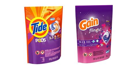 Gain flings are laundry detergent pacs that include oxi boost and febreze odor remover in addition to the gain laundry detergent. *HOT* 35-ct Tide Pods or Gain Flings Only $4.49 Each ...