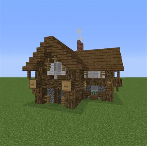 Town names can vary a lot of course, and the names in this generator are quite varied as well. Small Village Rustic House 1 - Blueprints for MineCraft ...