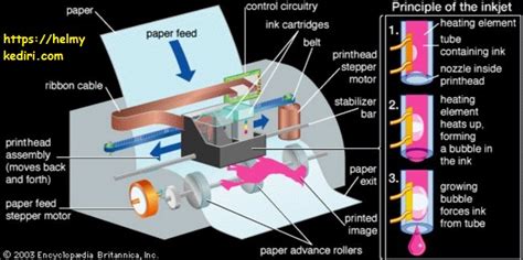Komponen-komponen printer dan penjelasan lengkap - Blog Orang IT
