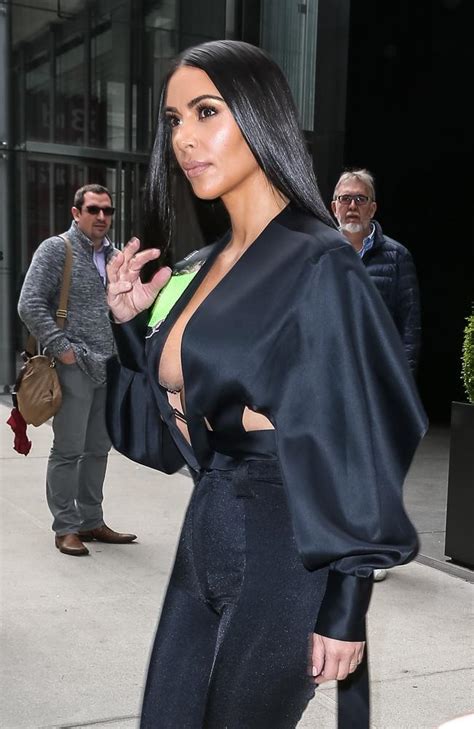 Kim Kardashian Wardrobe Malfunction Photos Show Breast Tape