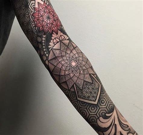 Mandala Style Full Sleeve Tattoo By Laurajadetattoos Sleeve Tattoos