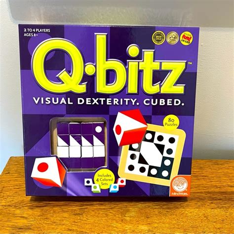 Mindware Toys Qbitz By Mindware Visual Dexterity Cubed Game Neat