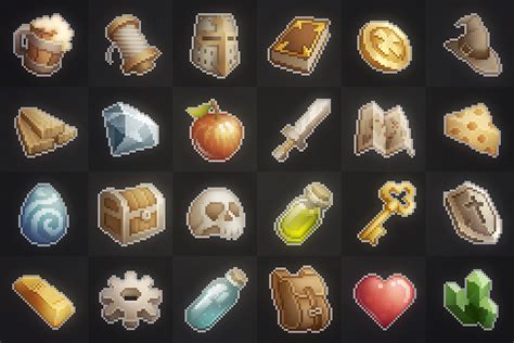 Pixel Art Icon Pack Rpg By Cainos