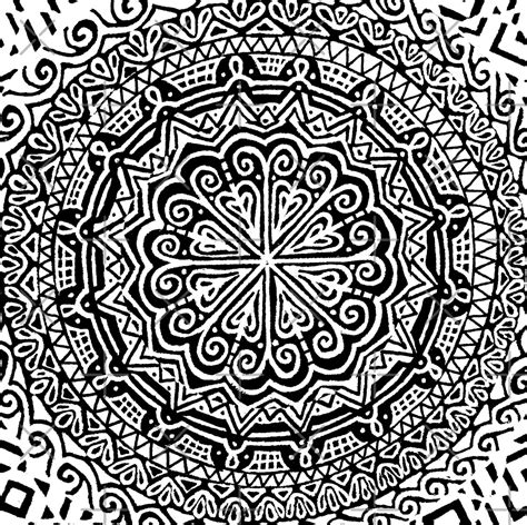 Mandala Zentangle Art 2 By Mashnica Redbubble