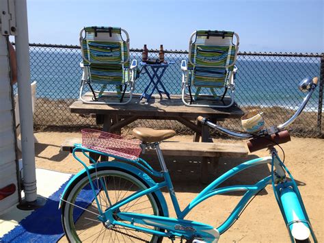 South Carlsbad State Beach Campground site 45. The ...