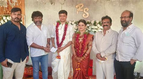 Anandhi Ties The Knot With Socrates Entertainment Newsthe Indian Express