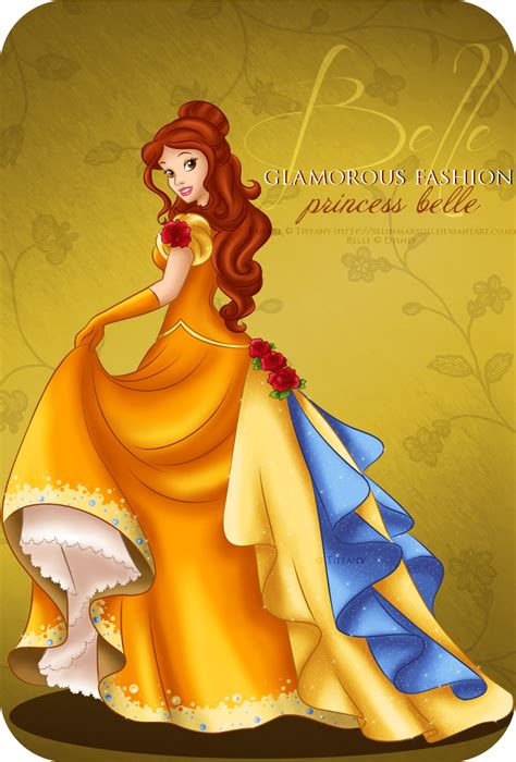 Glamorous Fashion Belle Disney Princess Fan Art 31420257 Fanpop