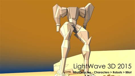 Lightwave 3d Bbot Drop Scene Rendered Youtube