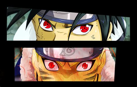 Eyes To Eyes Naruto And Sasuke By Sensationalgames On Deviantart